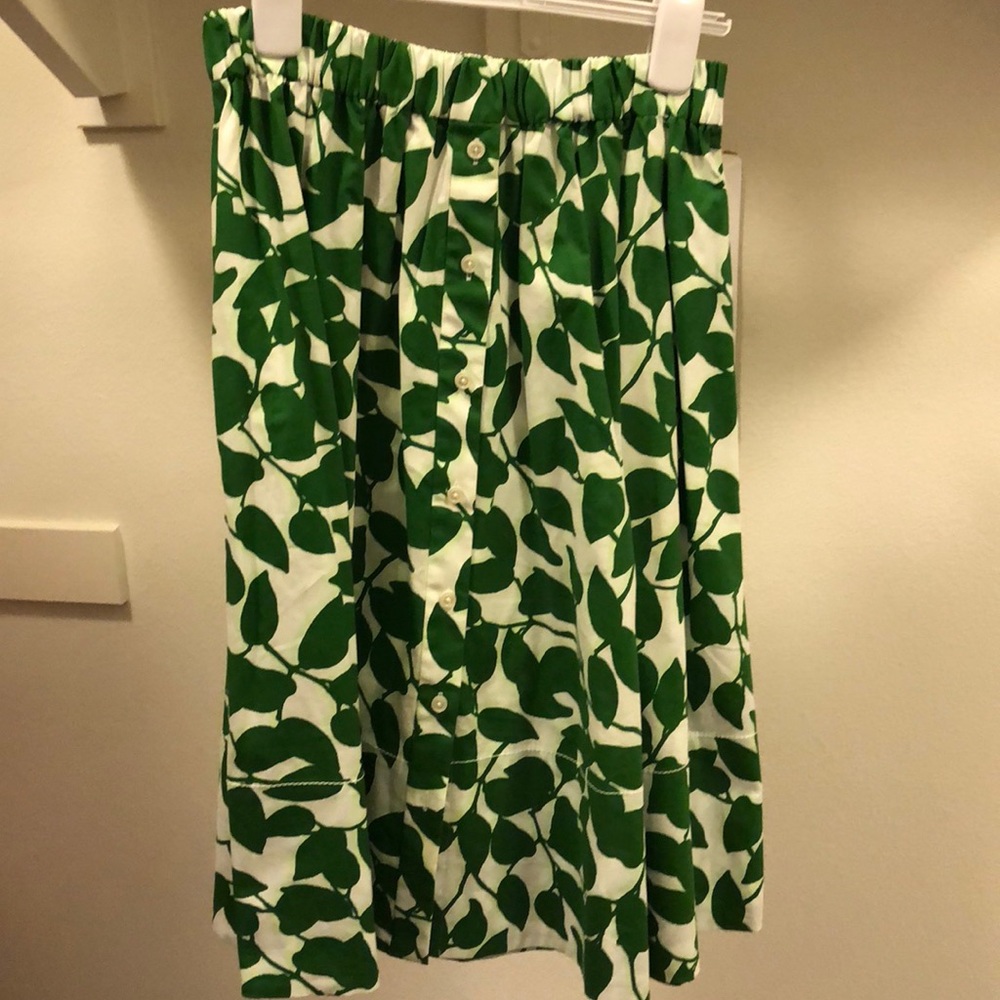 Kate Spade Garden Leaves skirt